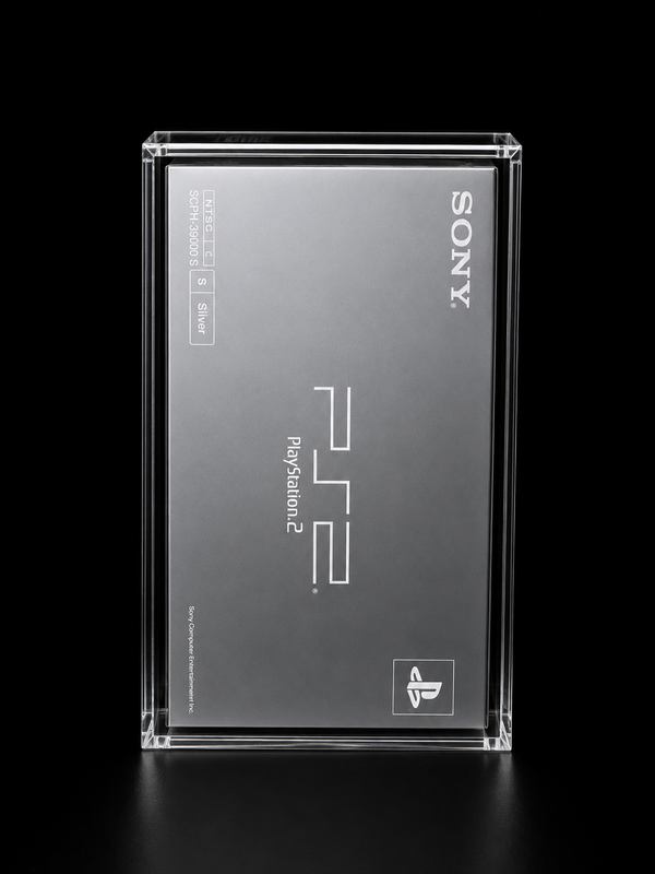 Case Acrílica Premium para PlayStation 2 Fat Silver