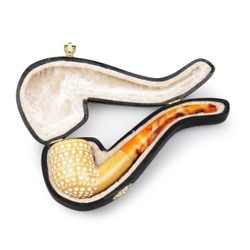 Cachimbo Meerschaum Lattice - CM104