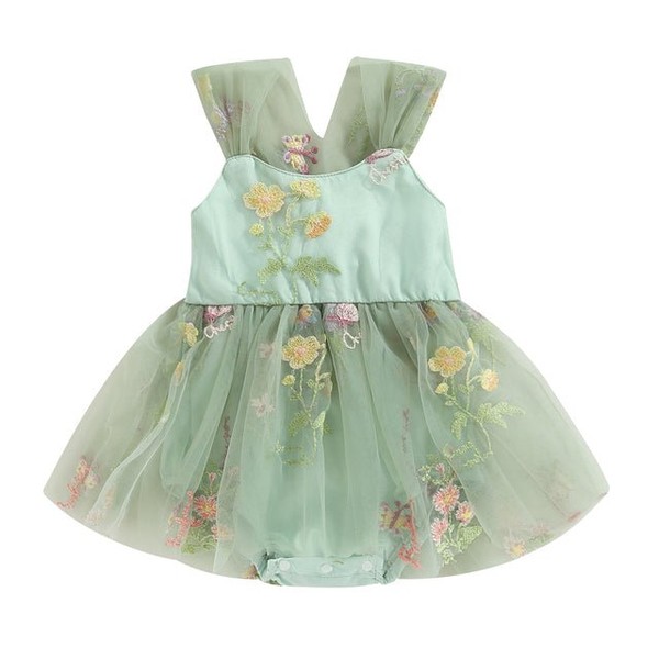 Vestido Tule Jardim Encantado