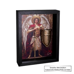 São Miguel Arcanjo Protetor 33x26