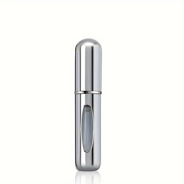 1/4 pçs 5ml perfume atomizador recipiente líquido portátil para cosméticos viajando mini spray de alumínio vazio garrafa recarregável