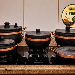 JOGO 5 Peças - Cozinha Completinha