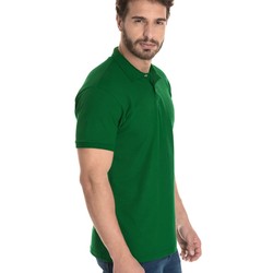 Camisa Polo Piquet Masculina Verde Bandeira