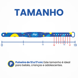 Pulseira de Identificação OKERX Kids - Segurança para Crianças
