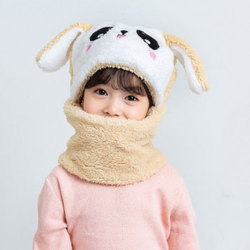 Gorro com Cachecol Infantil