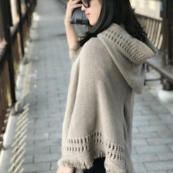 Poncho Feminino com Capuz - Frosty