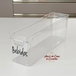 ORGANIZADOR CLEAR 37x10x13 PERSONALIZE