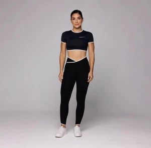 Velour Conjunto Completo Para Academia TOP/CALÇA Anti Suor