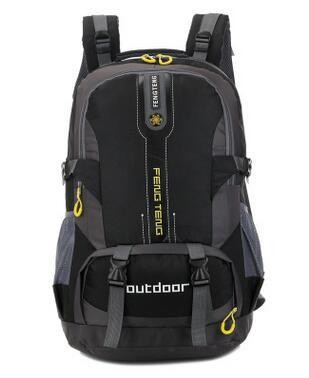 Mochila impermeável 50l bolsa de viagem de grande capacidade mochila de estudante