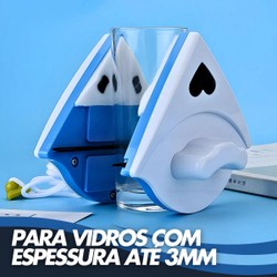 Limpa Vidros Janela Magnético Dupla Face