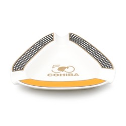 Cinzeiro para 3 Charutos de Cerâmica 50 Anos Cohiba - Branco