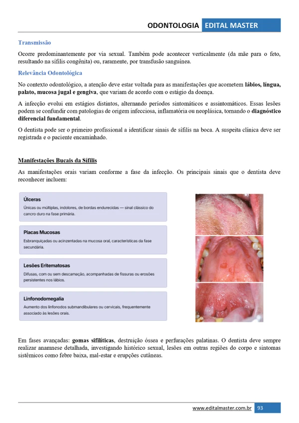 Odontologia ENARE 2026/2027