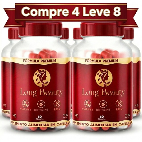 Long Beauty Suplemento Alimentar - Promoção Exclusiva + Frete Grátis