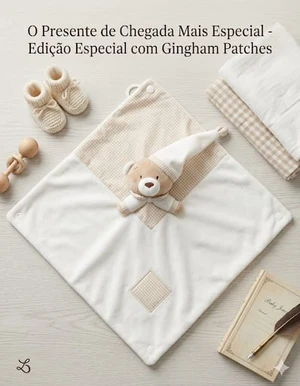 NANINHA ZIP BLANKET CETIM BABY BEGE