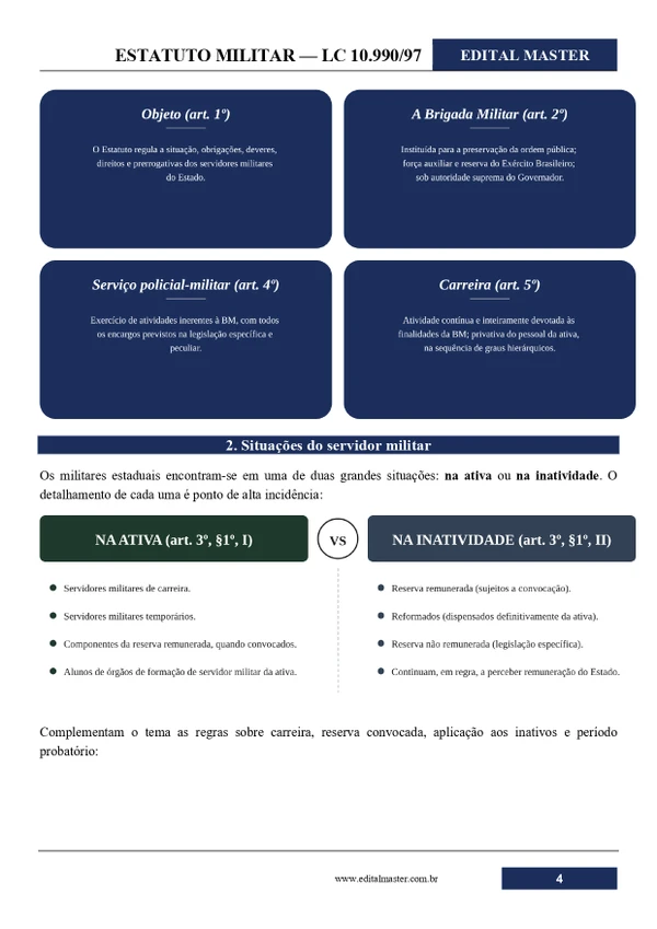 Brigada Militar/RS - 2º Sargento de Saúde 