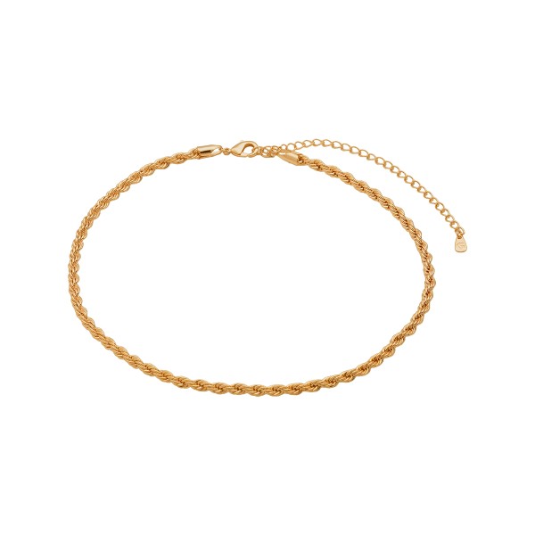 Colar Éther Dourado
