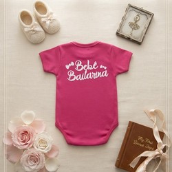 BODY BAILARINA PINK BEBE BRINCALHÃO
