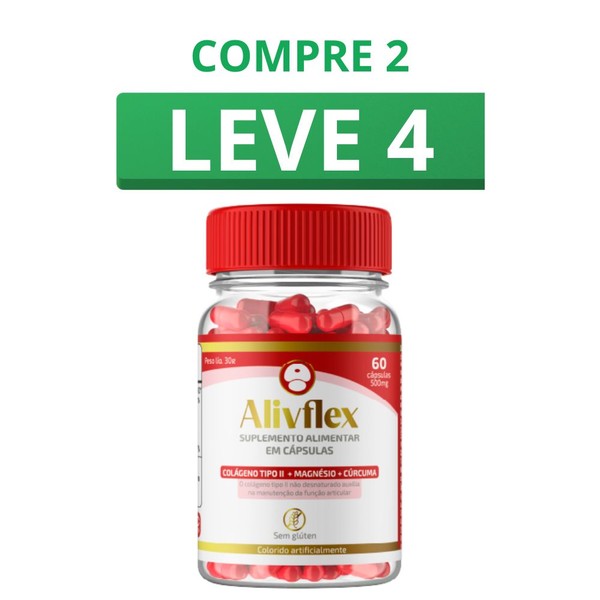 AlivFlex 60 Cápsulas + Frete Grátis