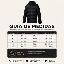 Jaqueta Puffer Peluaciada Ferr | Capuz Removível