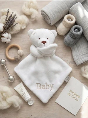 NANINHA ZIP BLANKET CETIM BABY OFF