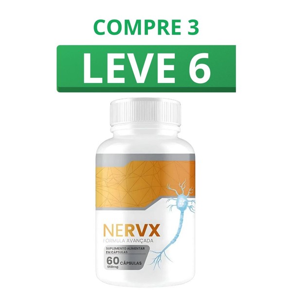 Nervx 60 Cápsulas + Frete Grátis