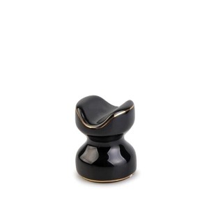 Descanso (Apoio) de Charuto em Ceramica Meglio - Preto