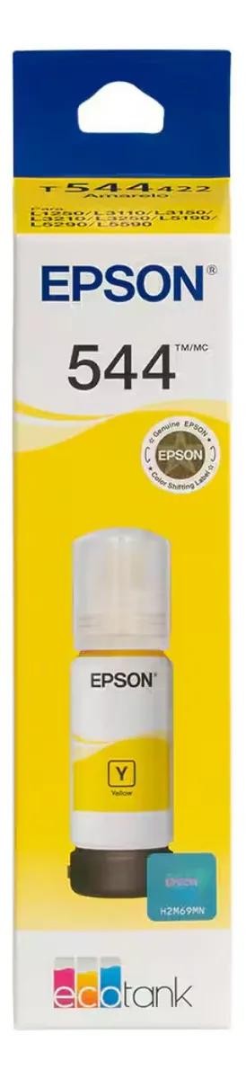 Refil de Tinta Epson T544 Amarelo - T544420-AL