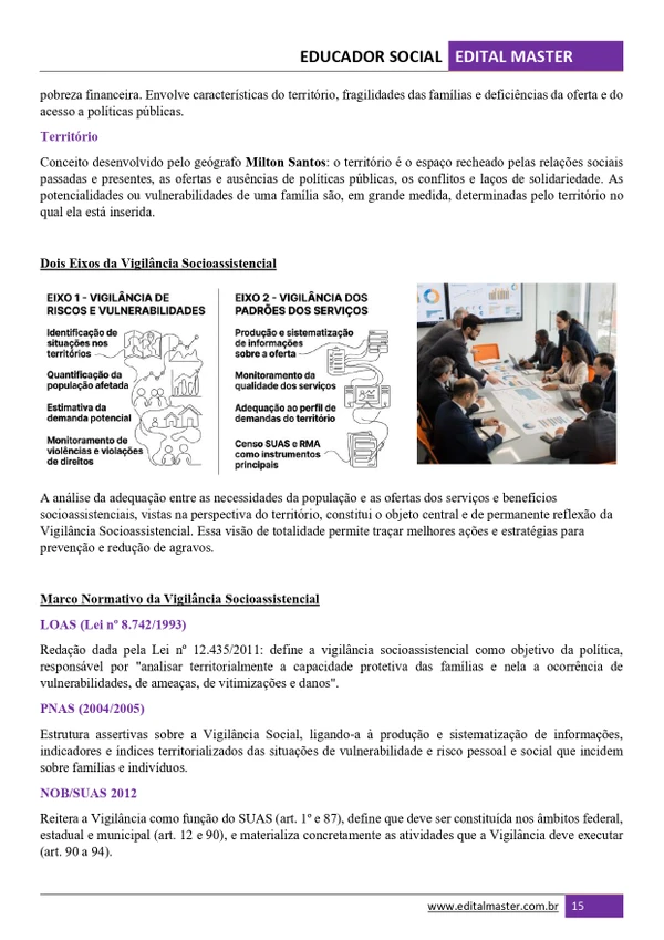 Educador Social - SEDES DF