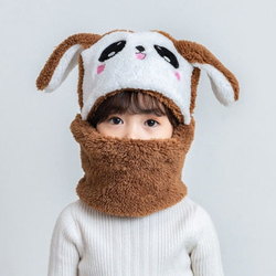 Gorro com Cachecol Infantil