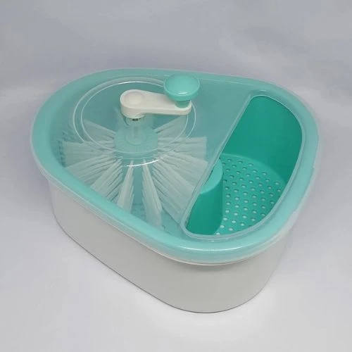 Lavadora Manual de Frutas, Verduras e Legumes com Cesto Giratório
