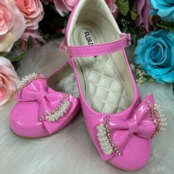 Sapatilha Flor Di Mila - Rosa Chiclete Pérolas