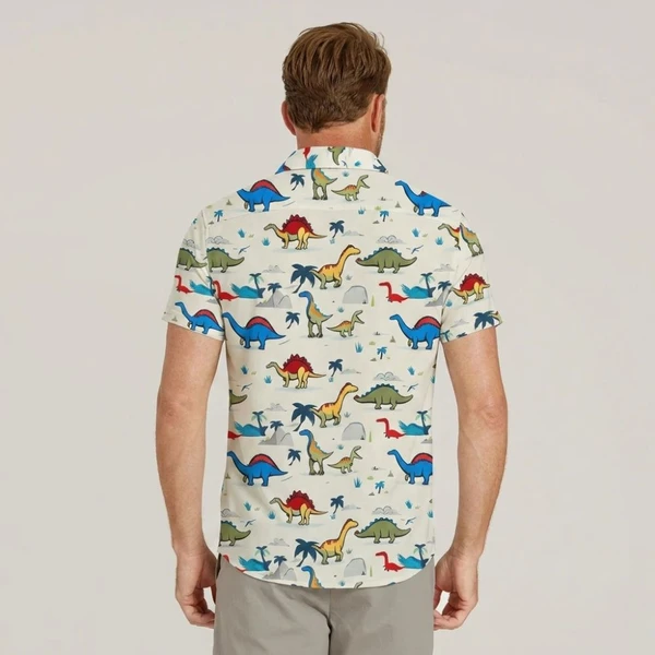 Camisa Vinser Jurassic Branco