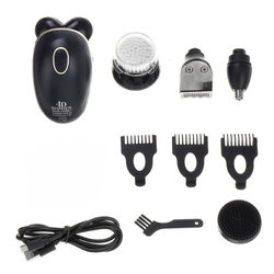 Máquina de Cortar Cabelo e Barbeador Elétrico 5 em 1