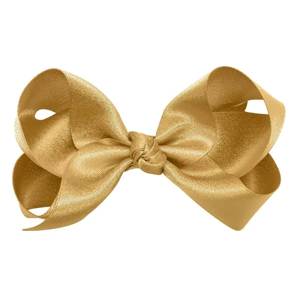 Laço de Cabelo – Dourado Glam