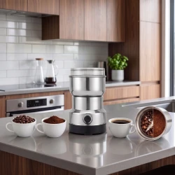 Moedor de Café Elétrico Multifuncional em Aço Inox UltraGrind