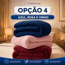  MellowSoft™ Edredom Premium Algodão Turco - Conforto de Hotel 5 Estrelas 