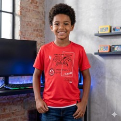 CAMISETA MASCULINA 47958 PULLA BULLA VERMELHO