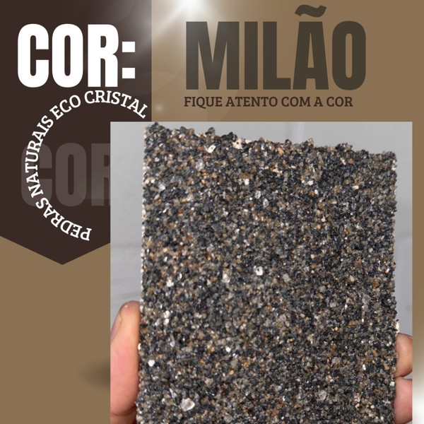 Pedras Naturais cor Milão 4kg