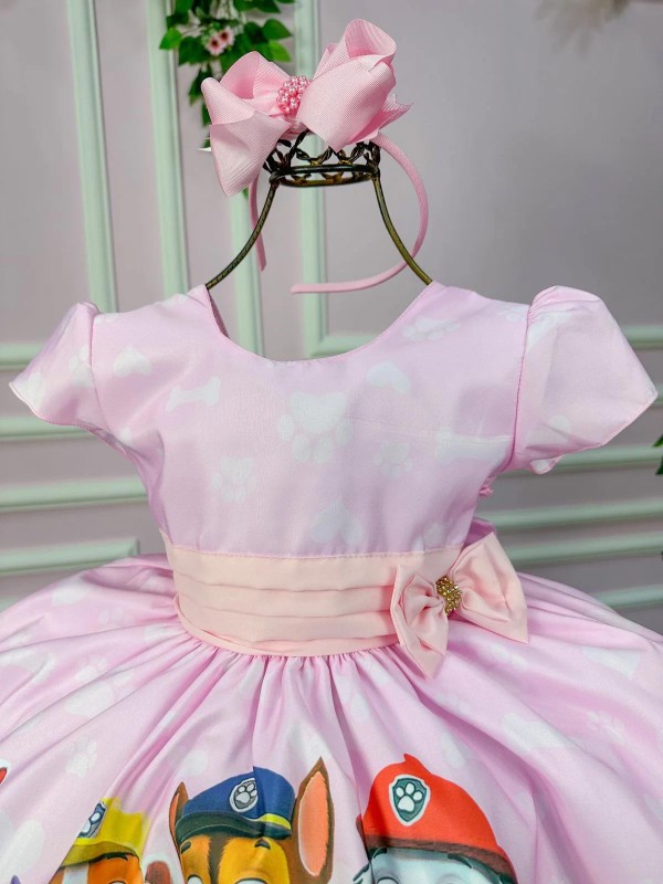 Vestido Temático - Patrulha Canina