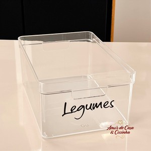 ORGANIZADOR CLEAR 30x20x13 PERSONALIZE