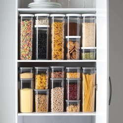 Pote hermético organizador Ou 1,5L Linha Block