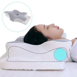 Travesseiro Ortopédico Borboleta em Espuma de Memória Ergonômico