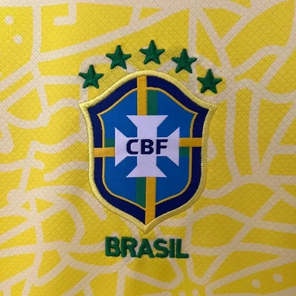 Camisa Feminina Seleção Brasileira 2024/25 Amarela