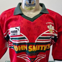 Camisa Rugby País de Gales 1995