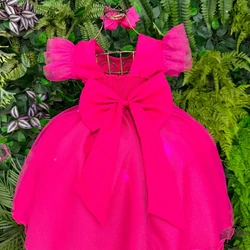 Vestido Fantasia - Barbie Pink Com Led