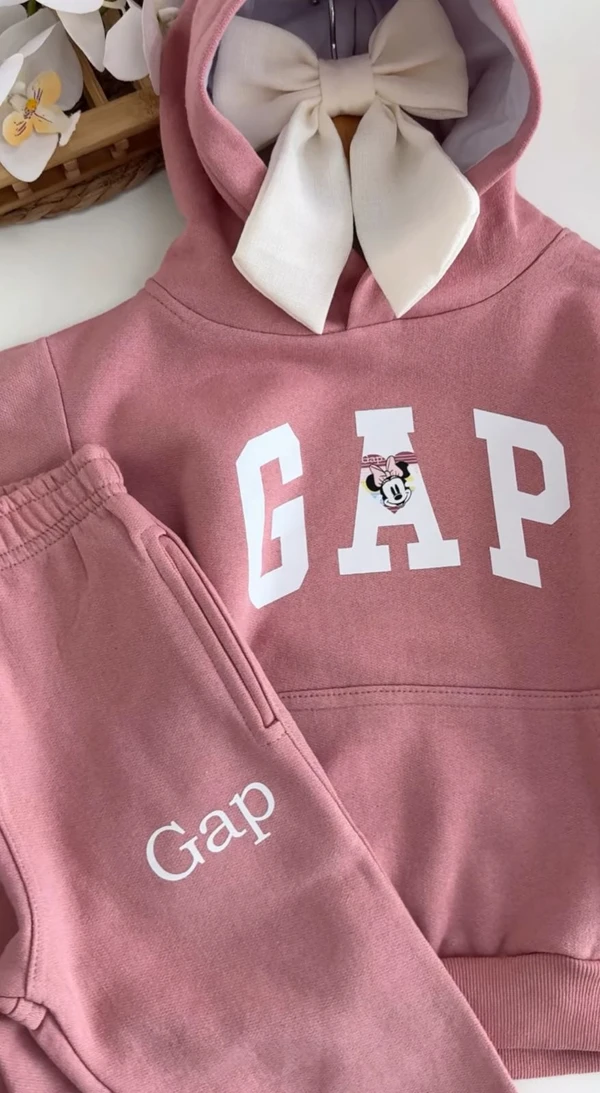 Conjunto De Moletom Gap Rose - Minnie  