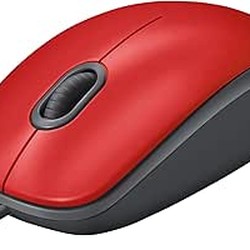 Mouse Logitech Conexao USB Vermelho - M110