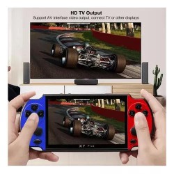 Console De Jogos Portátil X7 + de 1.000 jogos + Fone