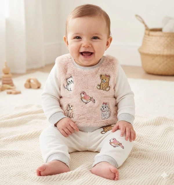 CONJUNTO PELE PATCHE MOLETOM PMINI PITUCHINHUS 21437