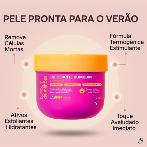 Esfoliante Labotrat Labpop 240 gr Bumbum de Milhões